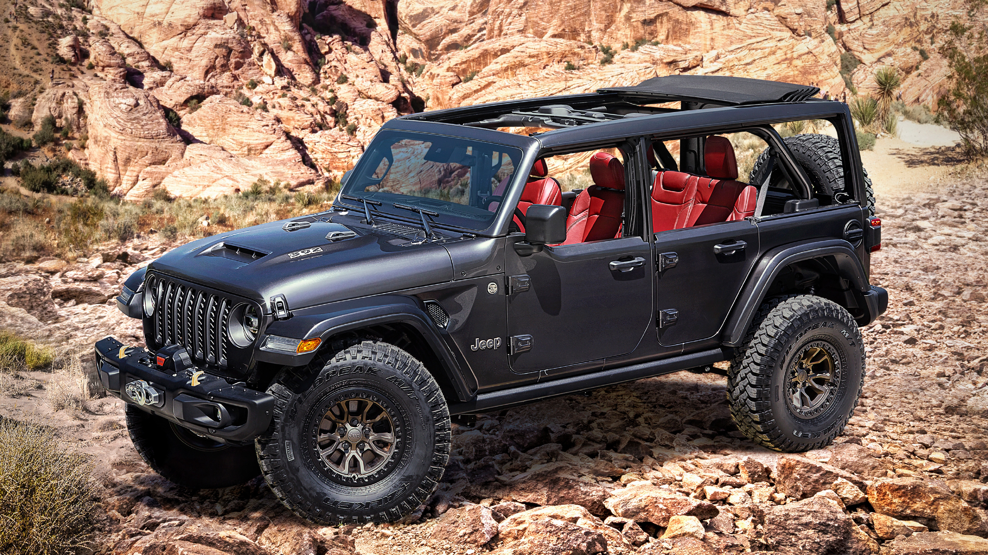 Jeep teases production-ready V8 Wrangler with Rubicon 392 
